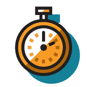 icon of a stop watch