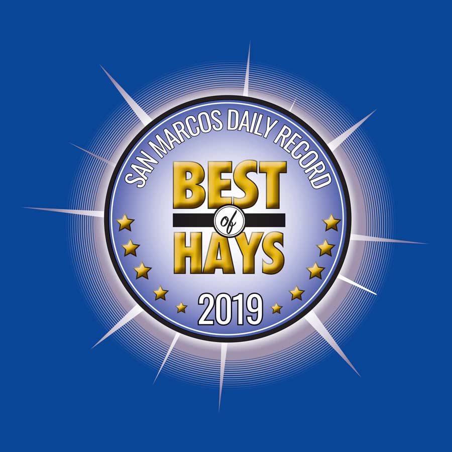 San Marcos Daily Record Best of Hays 2019 seal