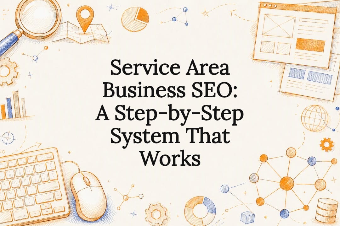 Decorative title card illustration for SEO article