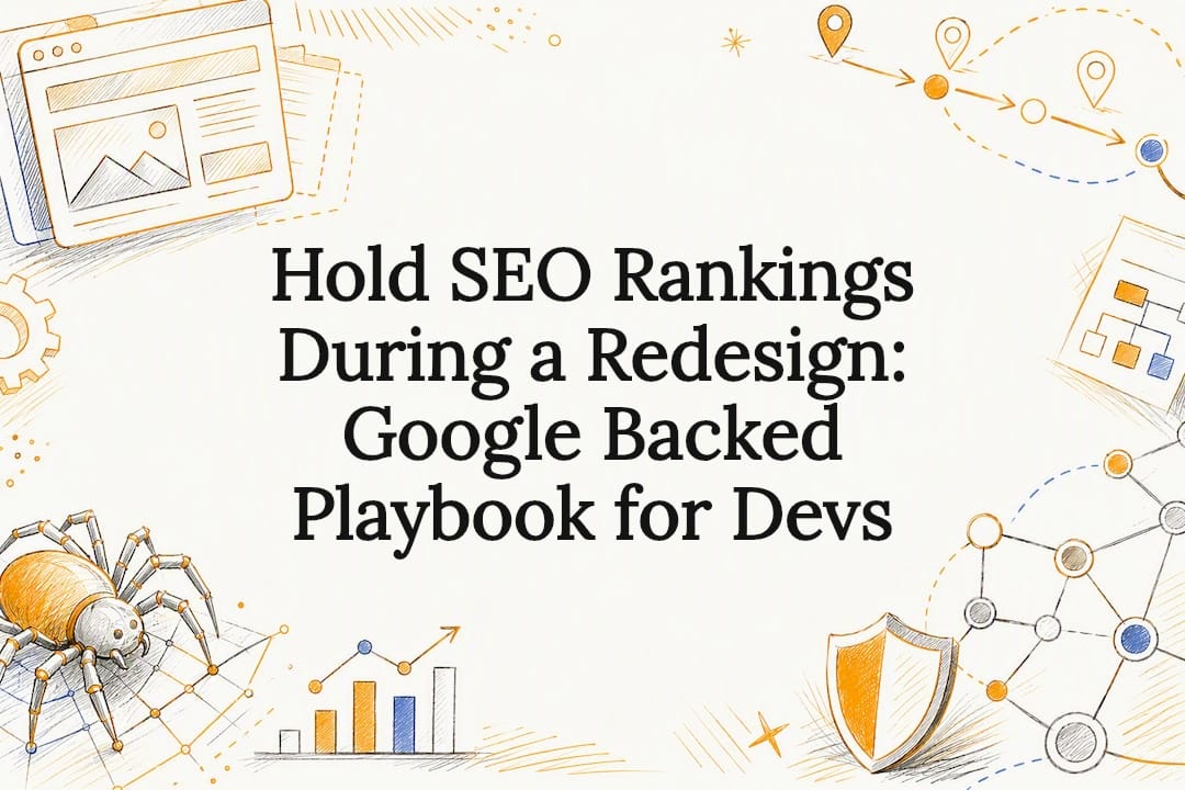 SEO redesign migration title card