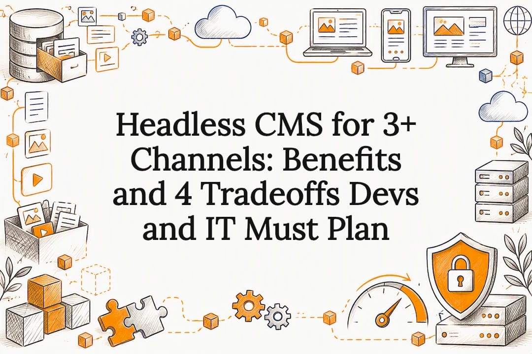 Headless CMS architectural title card