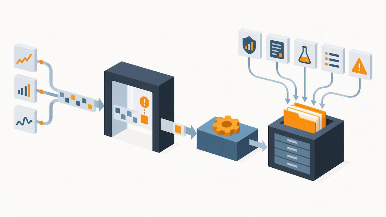 Continuous AI compliance evidence workflow