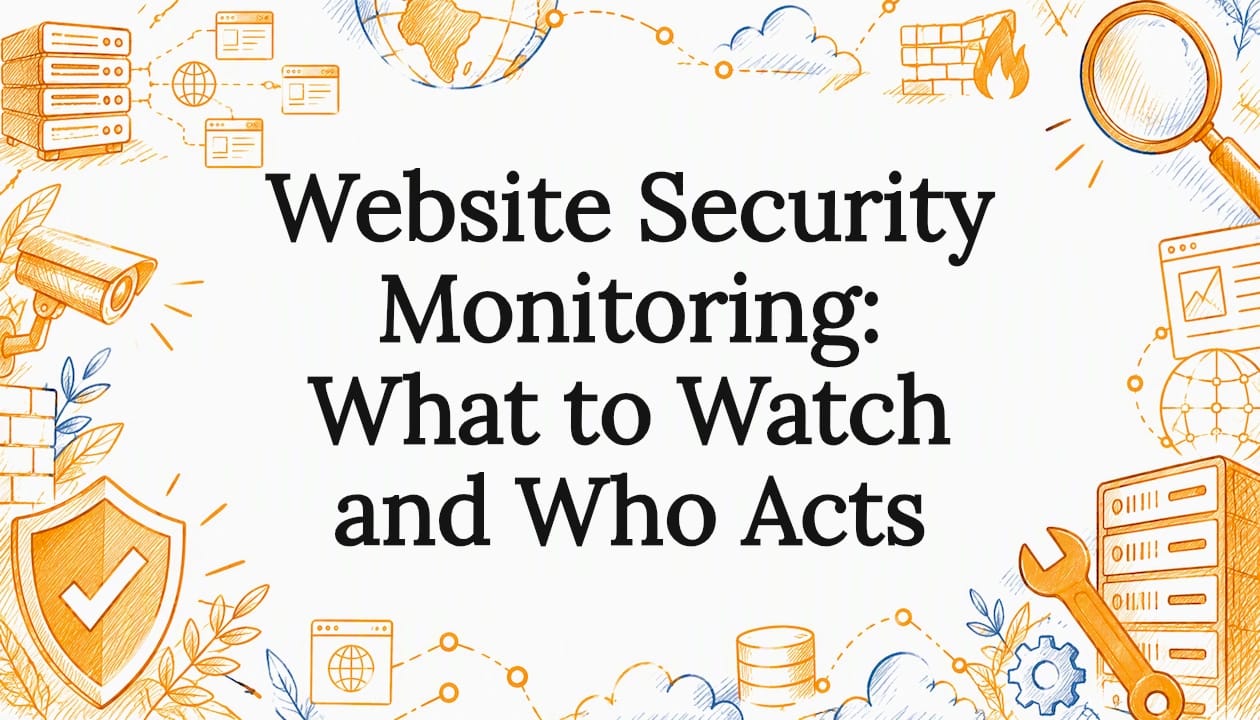 Sketch of security tools framing the title