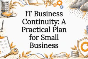 Continuity planning objects frame a clean title area