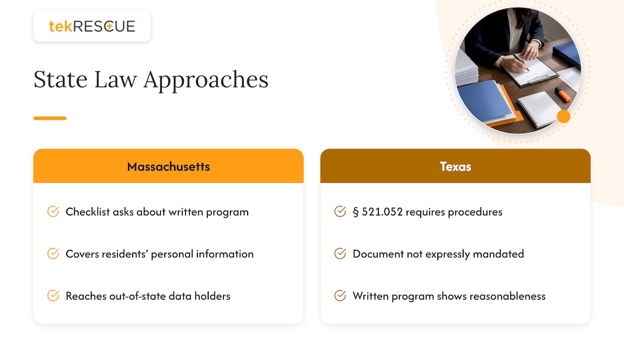 State laws — overview diagram