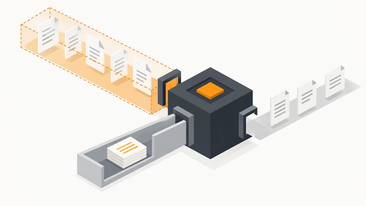 External content separated from trusted instructions